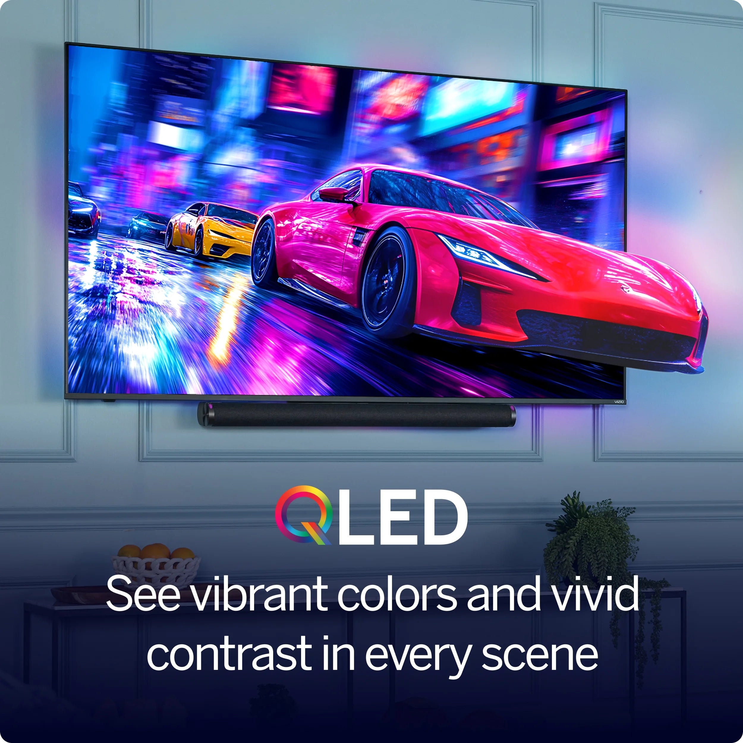 55" Class Quantum 4K QLED HDR Smart TV (VQD55R-10)