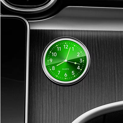 Luminous Mini Dashboard Quartz Car Clock - Stylish Timepiece for Your Vehicle