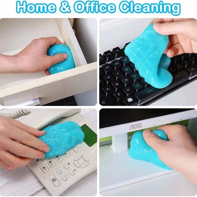 Car Cleaning Gel Magic Mud Auto Interior Computer Keyboard Dirt Clean Dust Remover